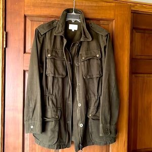 Bohme “Brynlee” military olive colored jacket